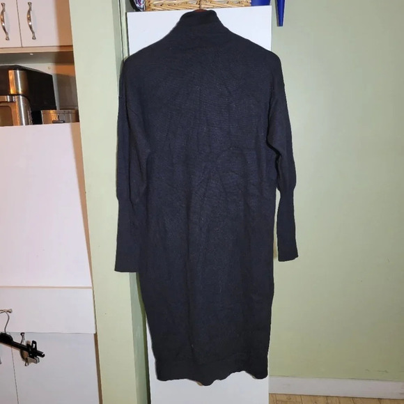 Aritzia Wilfred sweater dress wool Cyprie Dress Mock-neck With Slit Black XS - Picture 7 of 13
